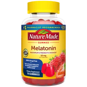 10 Mg Melatonin Gummies Maximum Strength Dosage