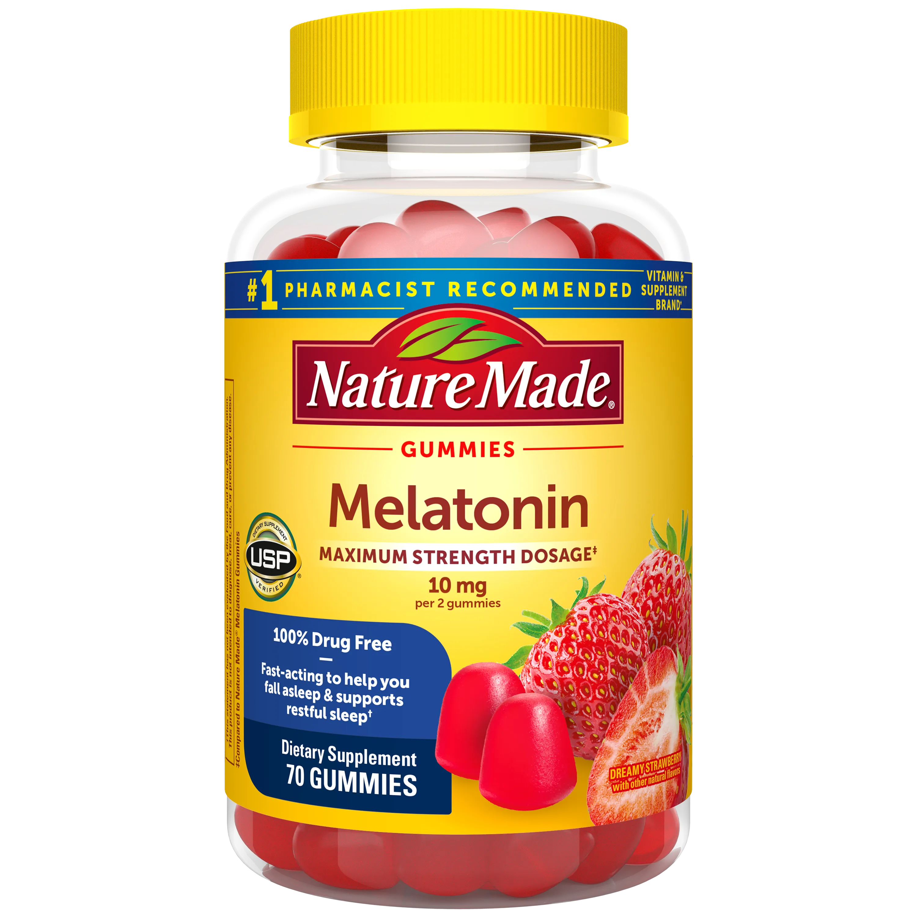 10 Mg Melatonin Gummies Maximum Strength Dosage
