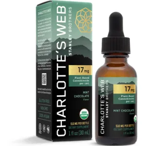17 mg Mint Chocolate 1 fl oz by Charlotte's Web
