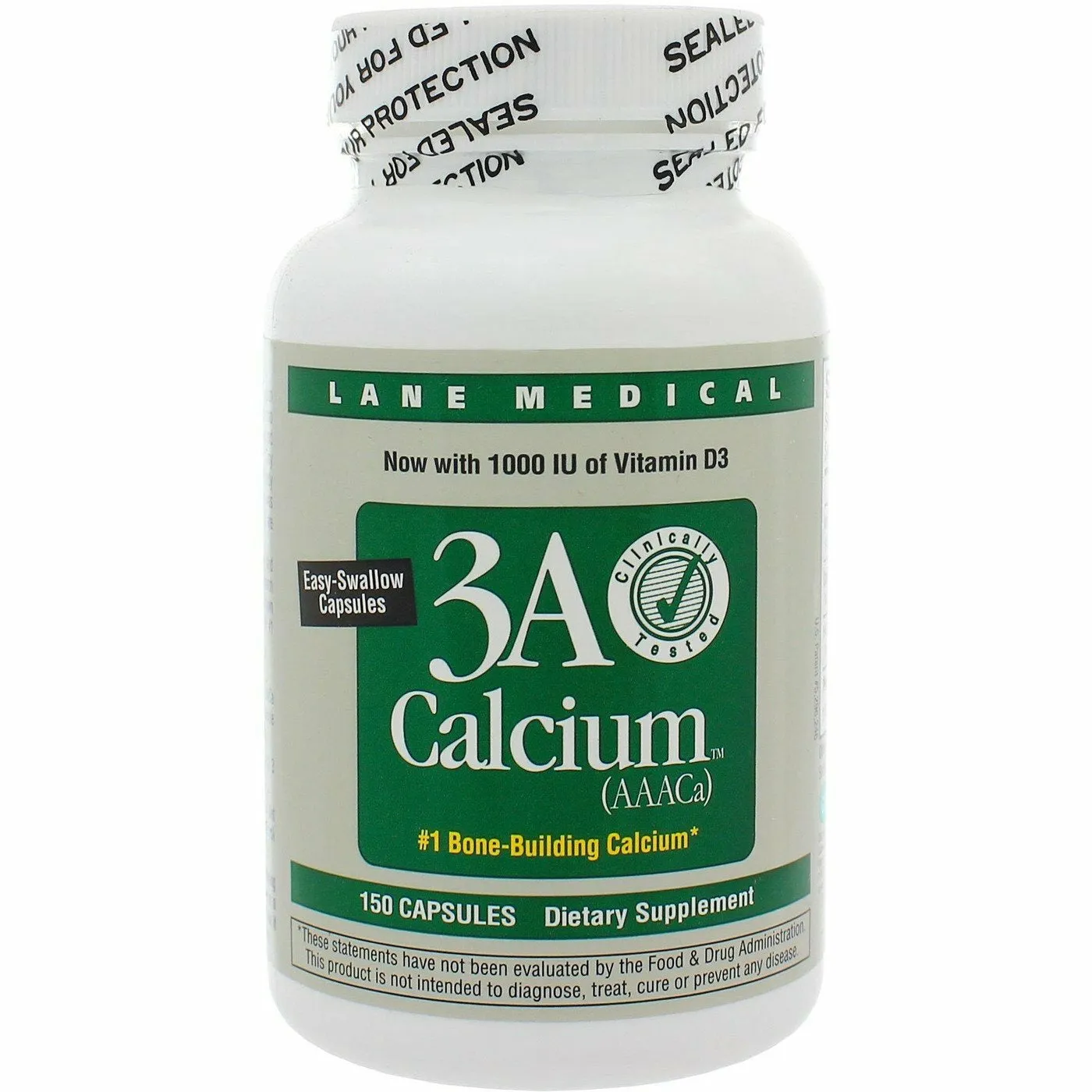 3A Calcium (AAACa) 150 caps by LaneInnovative