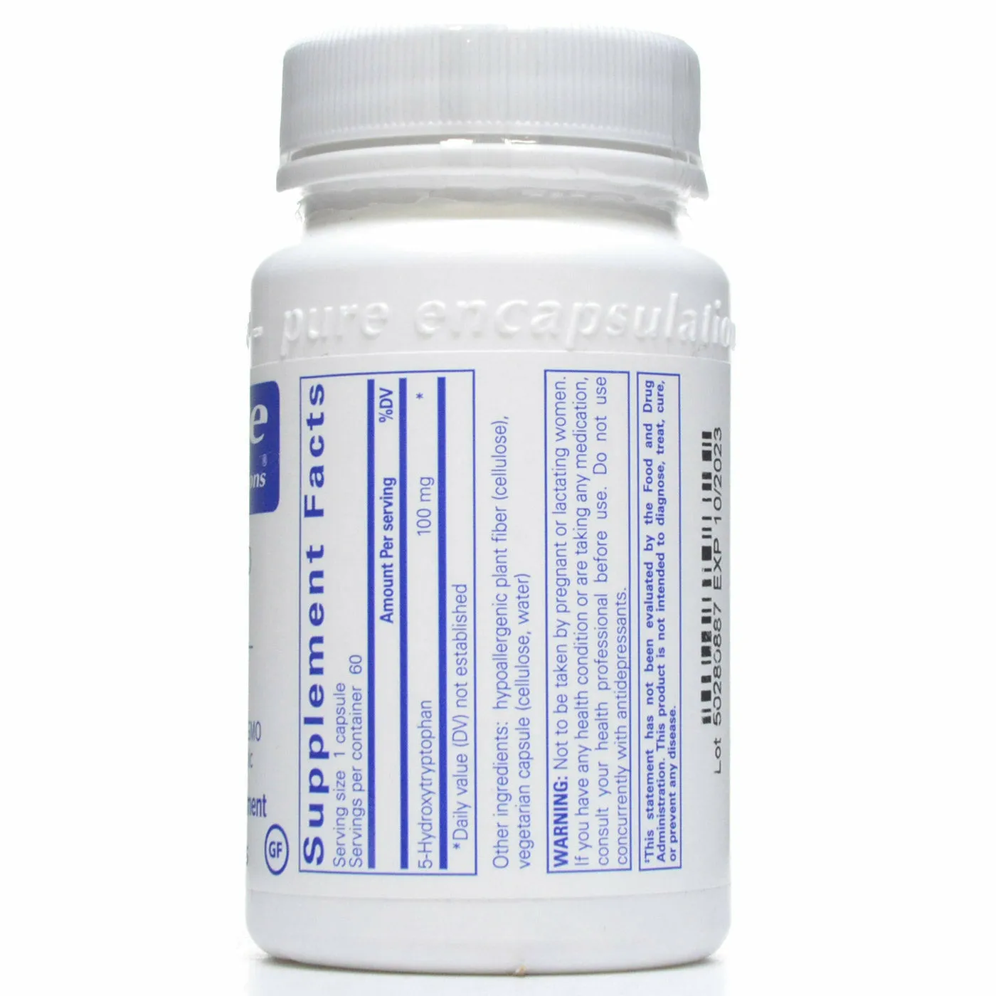5-HTP 100 mg by Pure Encapsulations