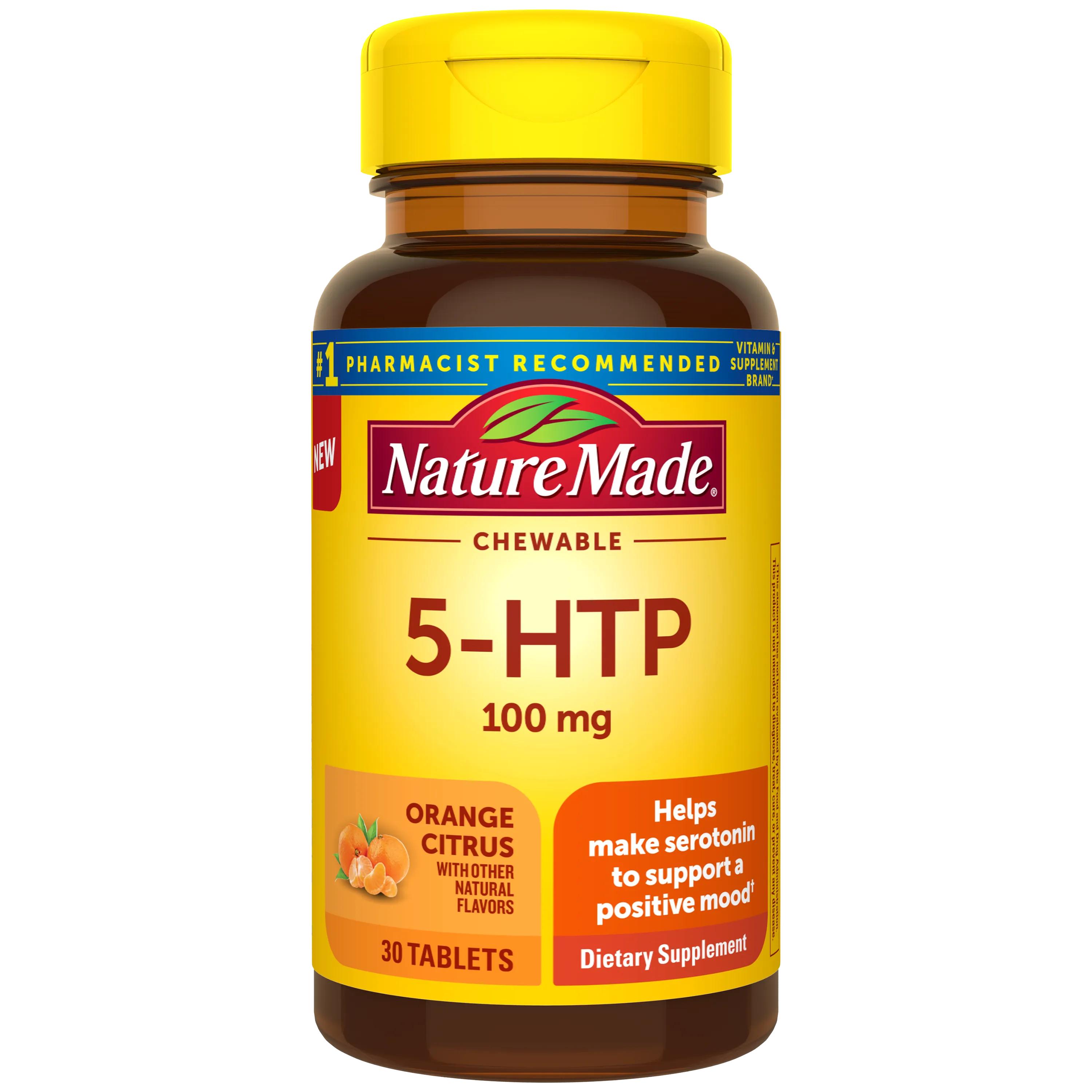 5-HTP 100 mg Chewable Tablets