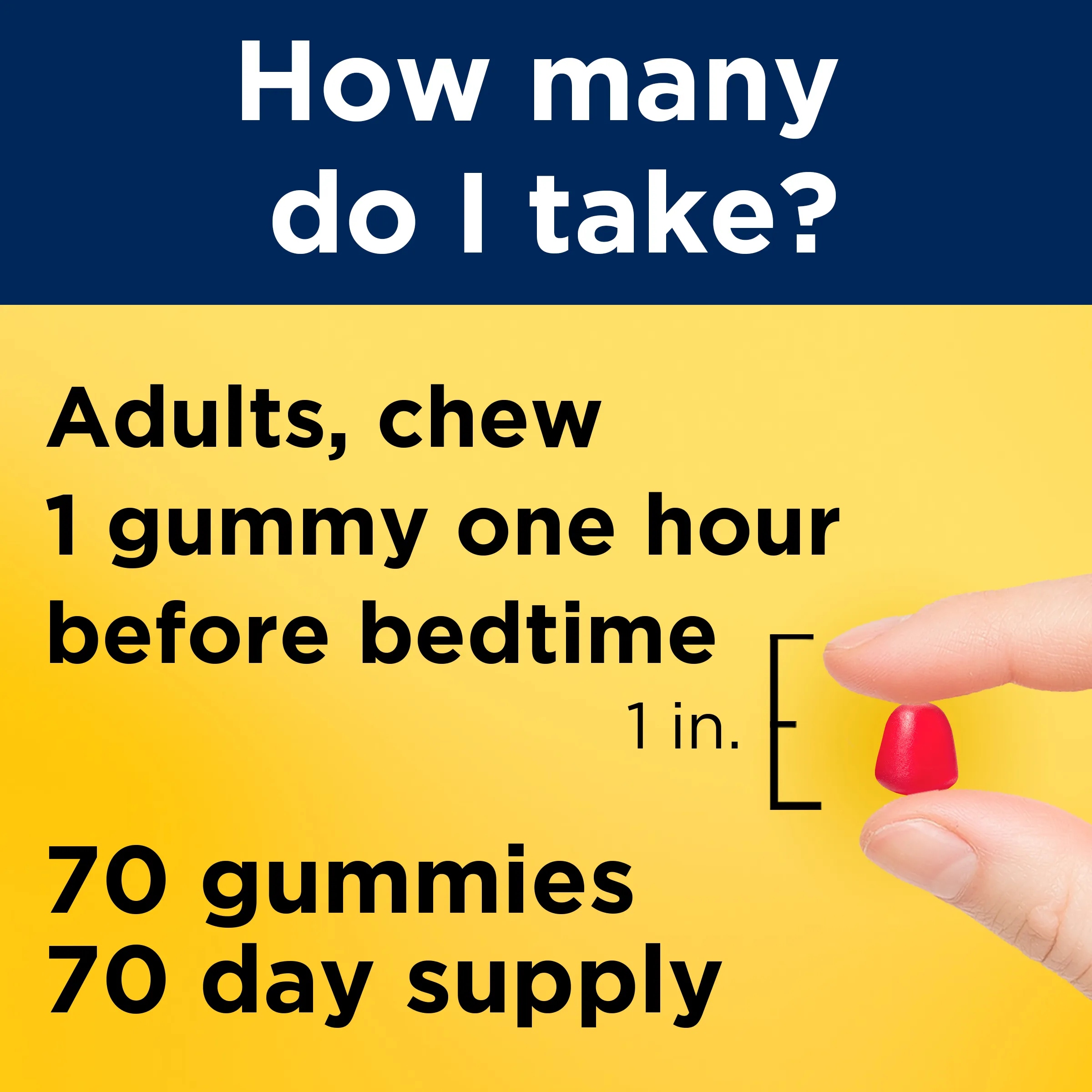 5 mg Melatonin Extra Strength Gummies