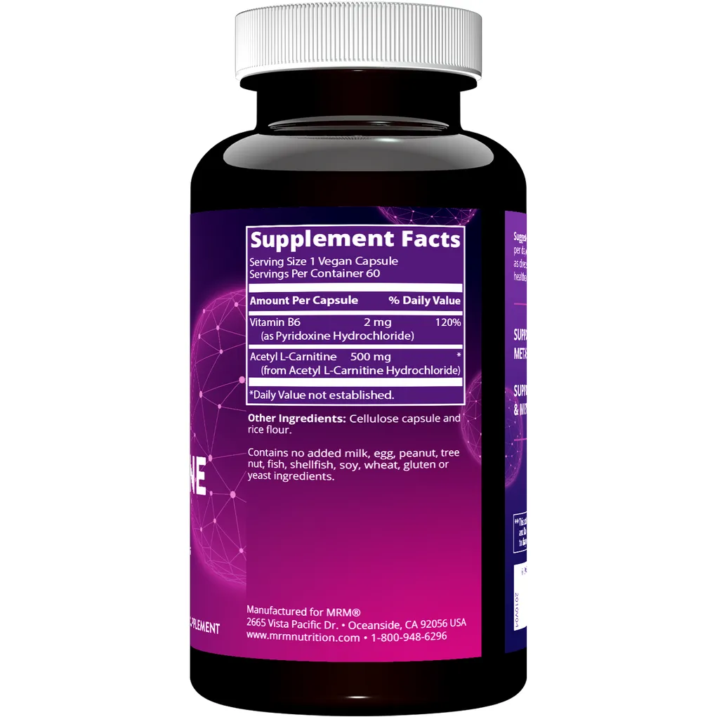 Acetyl L-Carnitine 60 caps by Metabolic Response Modifier