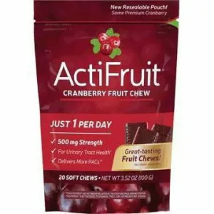 ActiFruit with Cran-Max 20 chew by Nature's Way