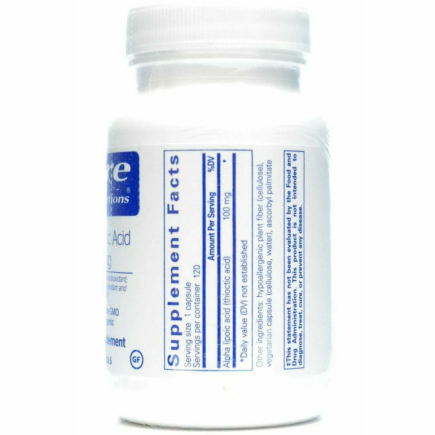 Alpha Lipoic Acid 100 mg by Pure Encapsulations