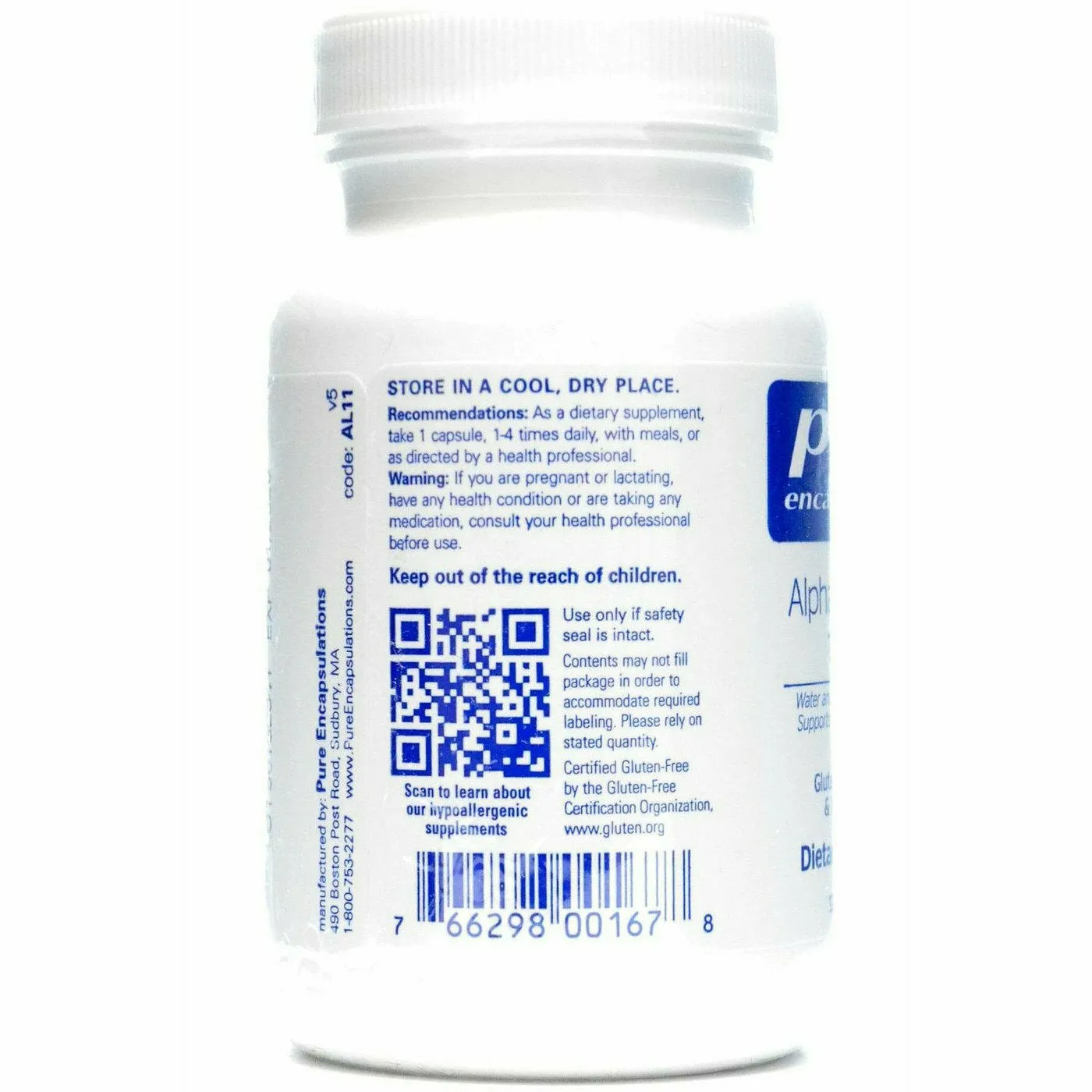 Alpha Lipoic Acid 100 mg by Pure Encapsulations