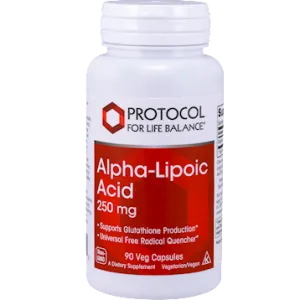 Alpha-Lipoic Acid 250 mg 90 vcaps by Protocol For Life Balance