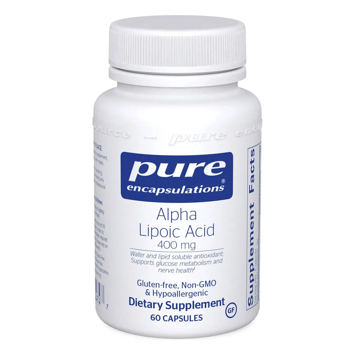 Alpha Lipoic Acid 400 mg by Pure Encapsulations