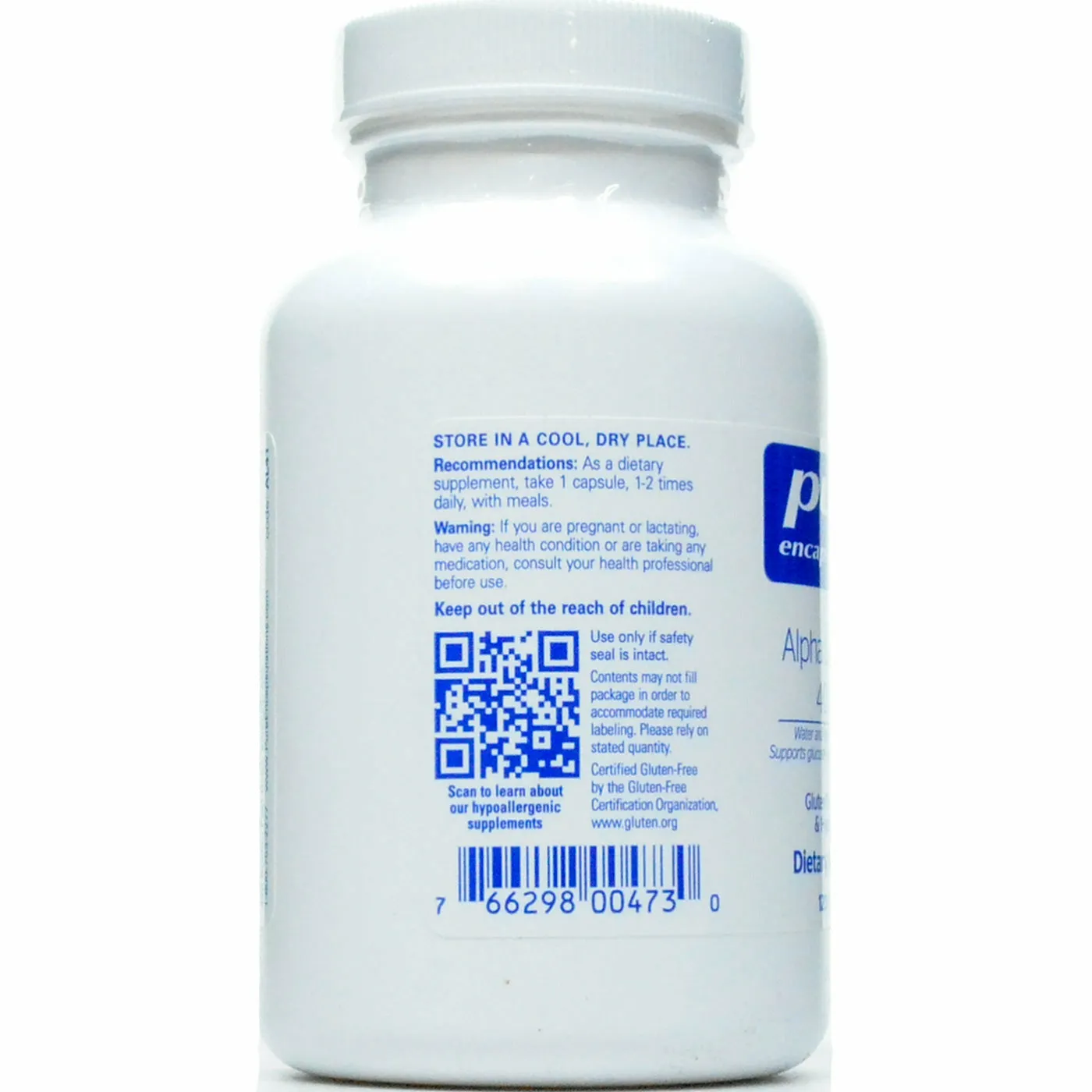 Alpha Lipoic Acid 400 mg by Pure Encapsulations