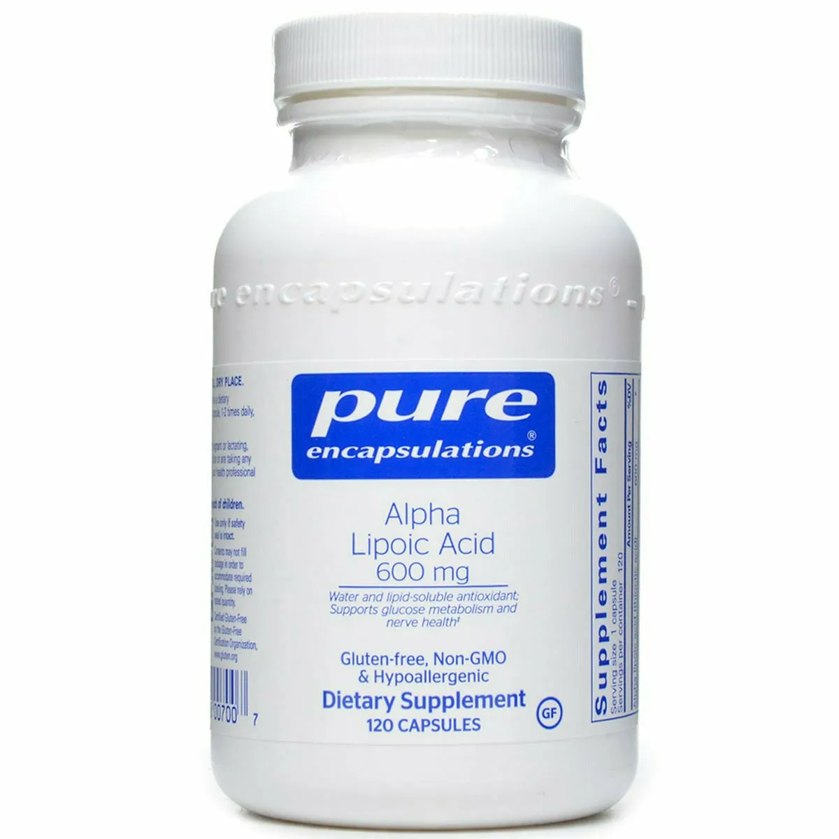 Alpha Lipoic Acid 600 mg by Pure Encapsulations