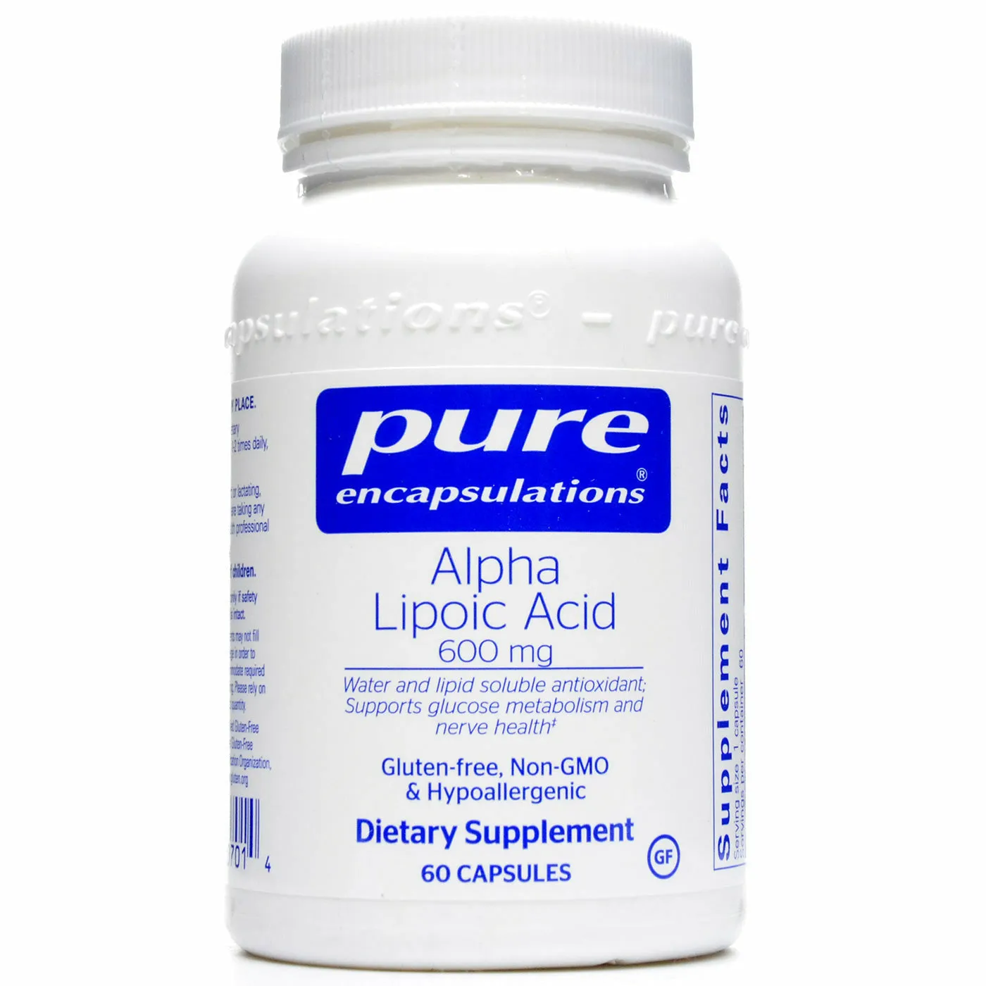 Alpha Lipoic Acid 600 mg by Pure Encapsulations