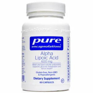 Alpha Lipoic Acid 600 mg by Pure Encapsulations