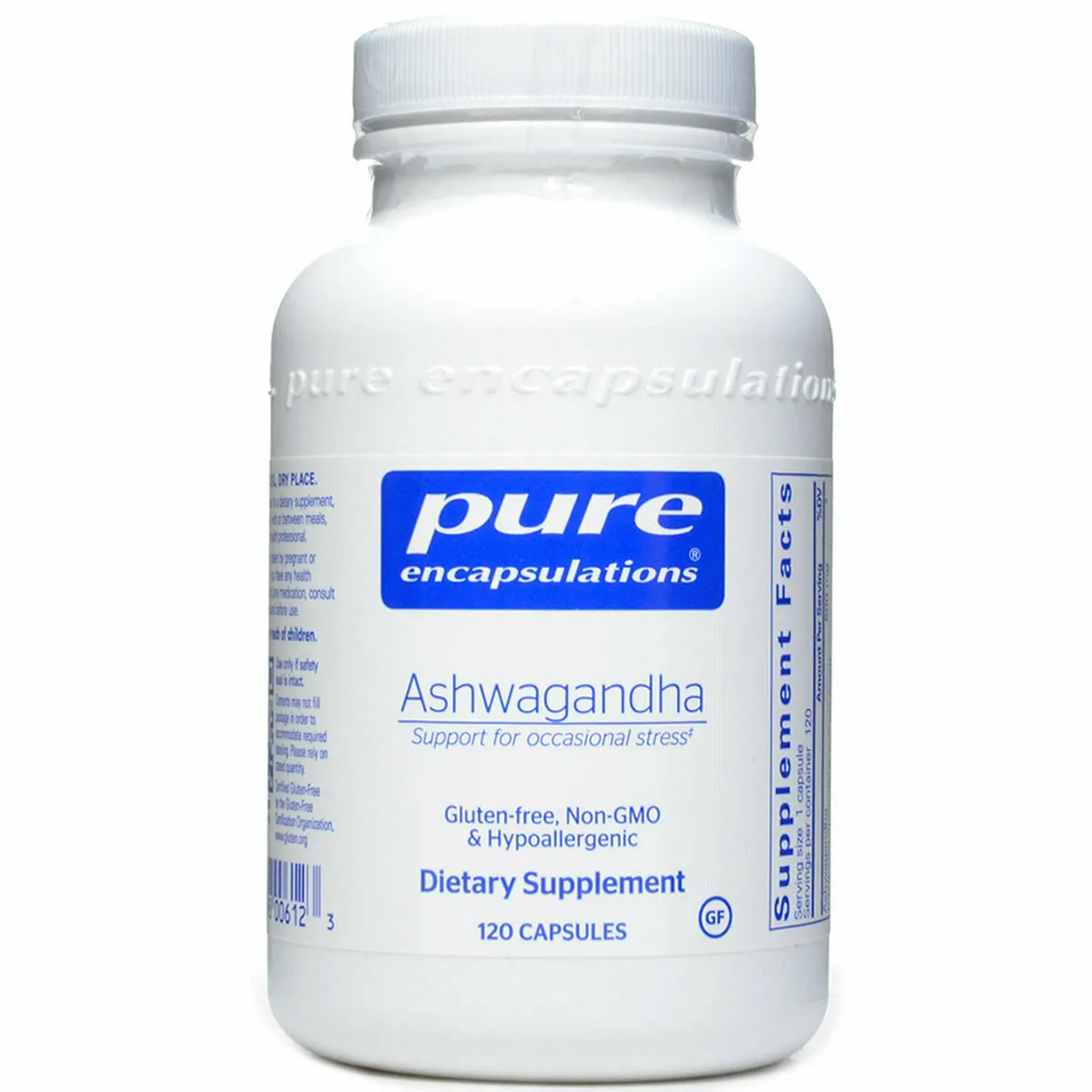 Ashwagandha 500 mg by Pure Encapsulations