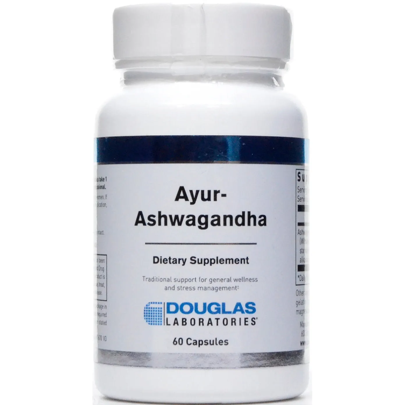 Ayur-Ashwagandha (Indian Ginseng) 60 caps by Douglas Labs