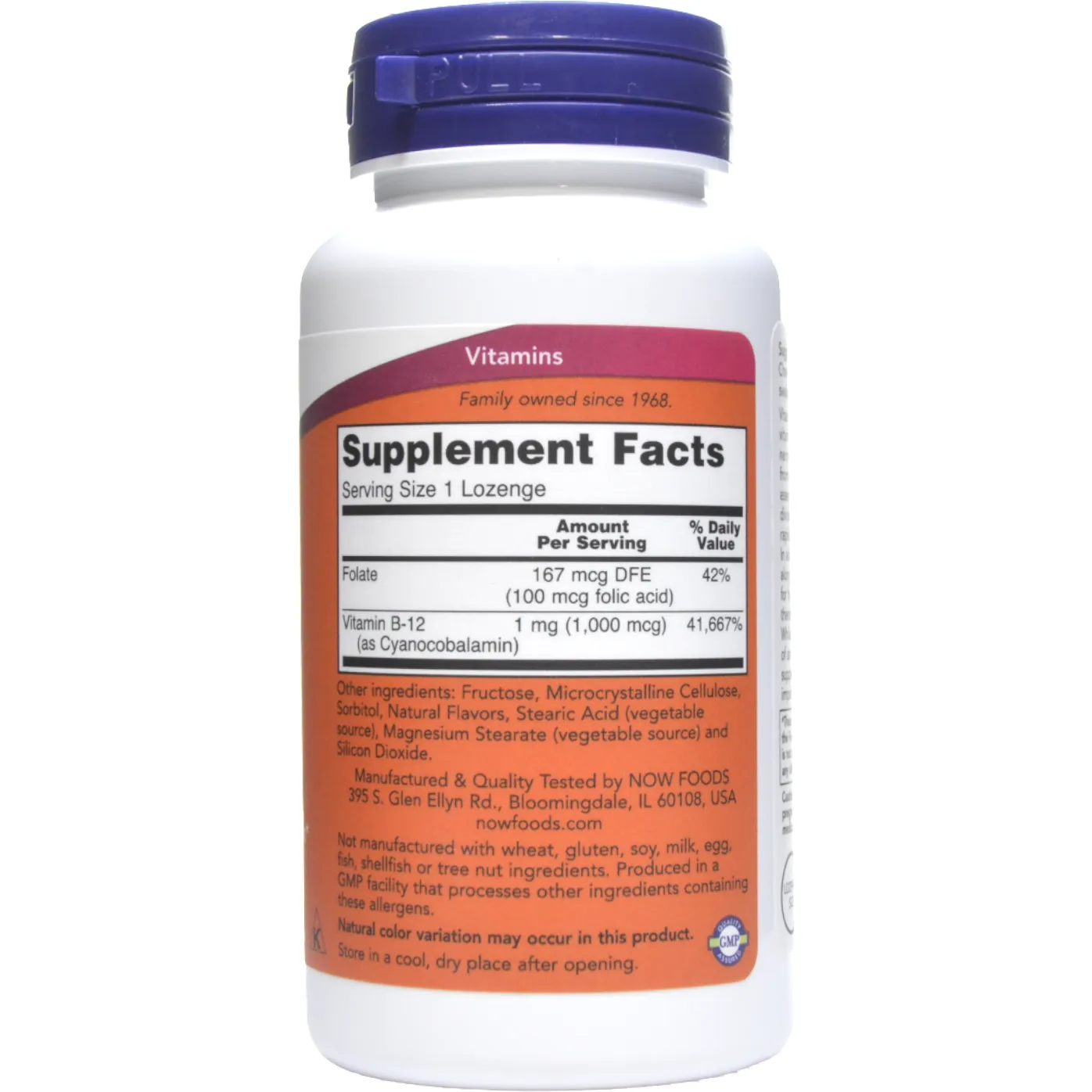 B-12 1000 mcg by NOW
