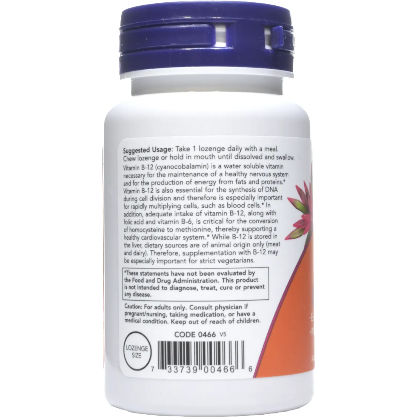 B-12 1000 mcg by NOW