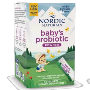 Babys Nordic Flora Probiotic 30 packets By Nordic Naturals