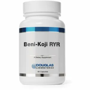 Beni Koji Red Yeast Rice 500 mg 60 caps by Douglas Labs
