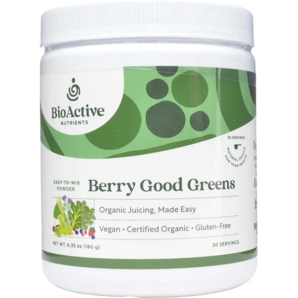 Berry Good Greens 30 Servings by BioActive Nutrients