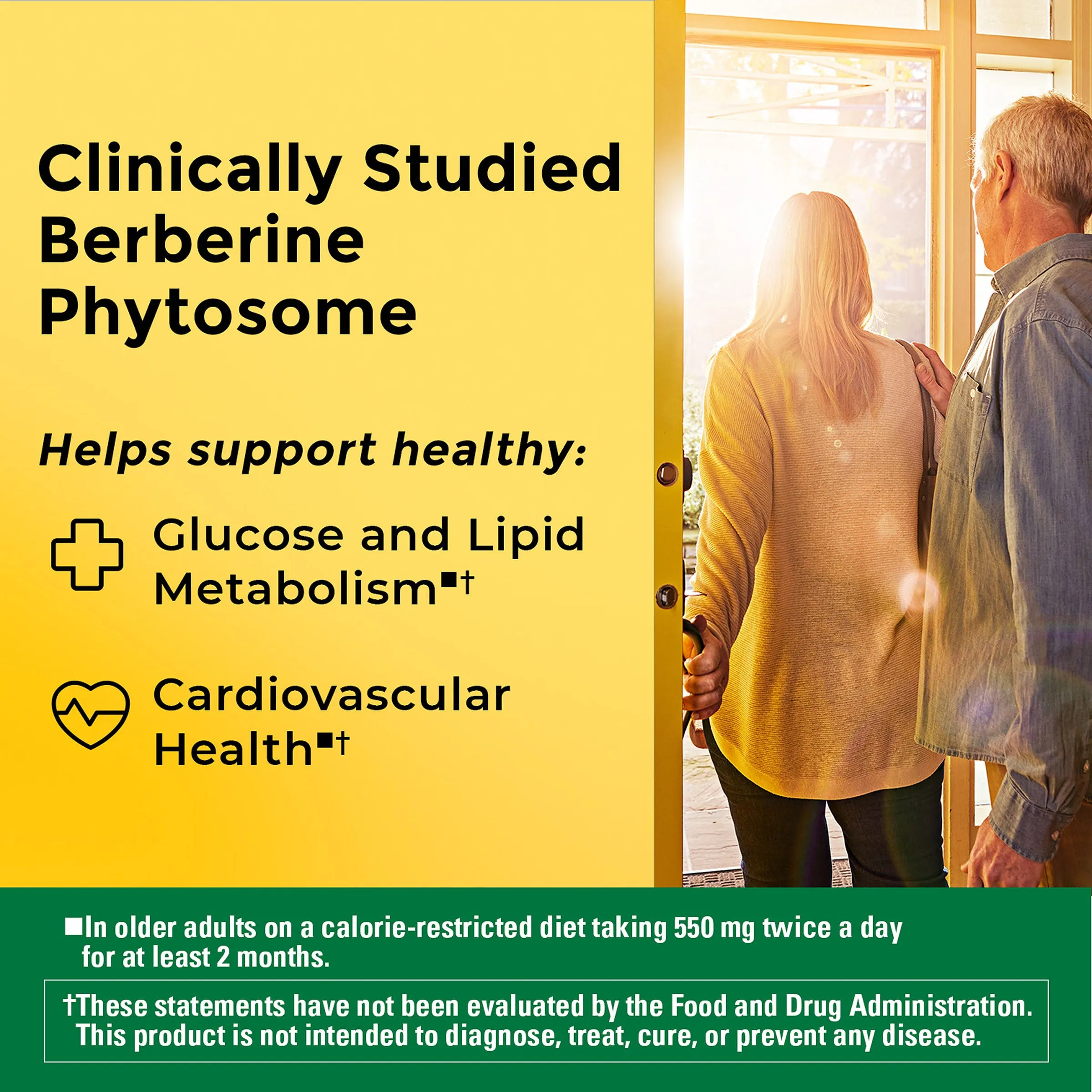 Better Absorption Berberine Phytosome 550 mg Capsules