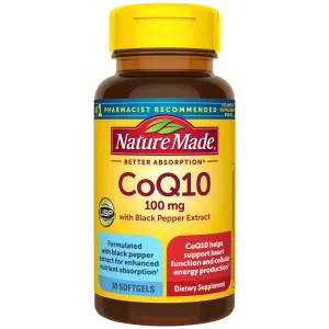 Better Absorption CoQ10 100 mg with Black Pepper Extract