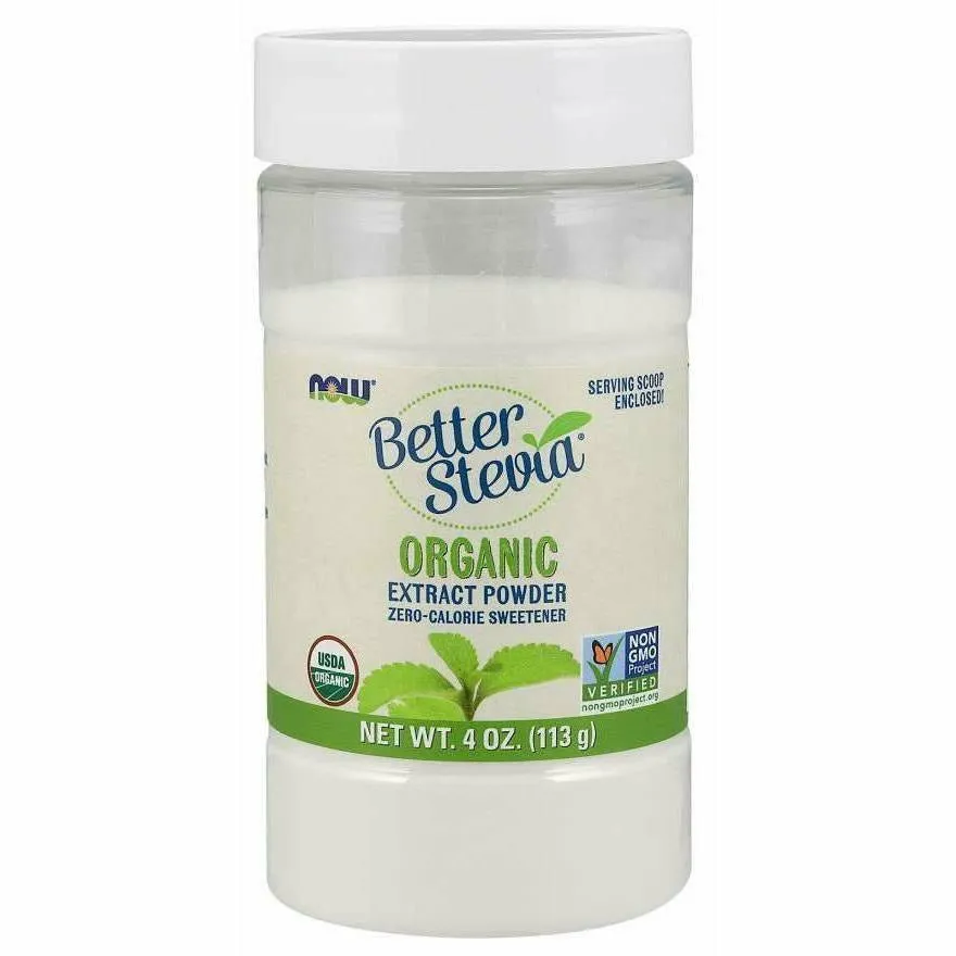 Better Stevia Powder Organic by NOW