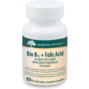 Bio B12   Folic Acid (Chewable) 60 tabs by Seroyal Genestra