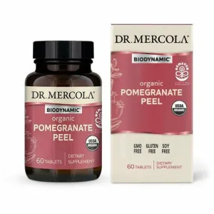 Biodynamic Pomegranate Peel 60 tabs by Dr. Mercola