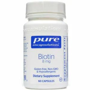 Biotin 8 mg by Pure Encapsulations