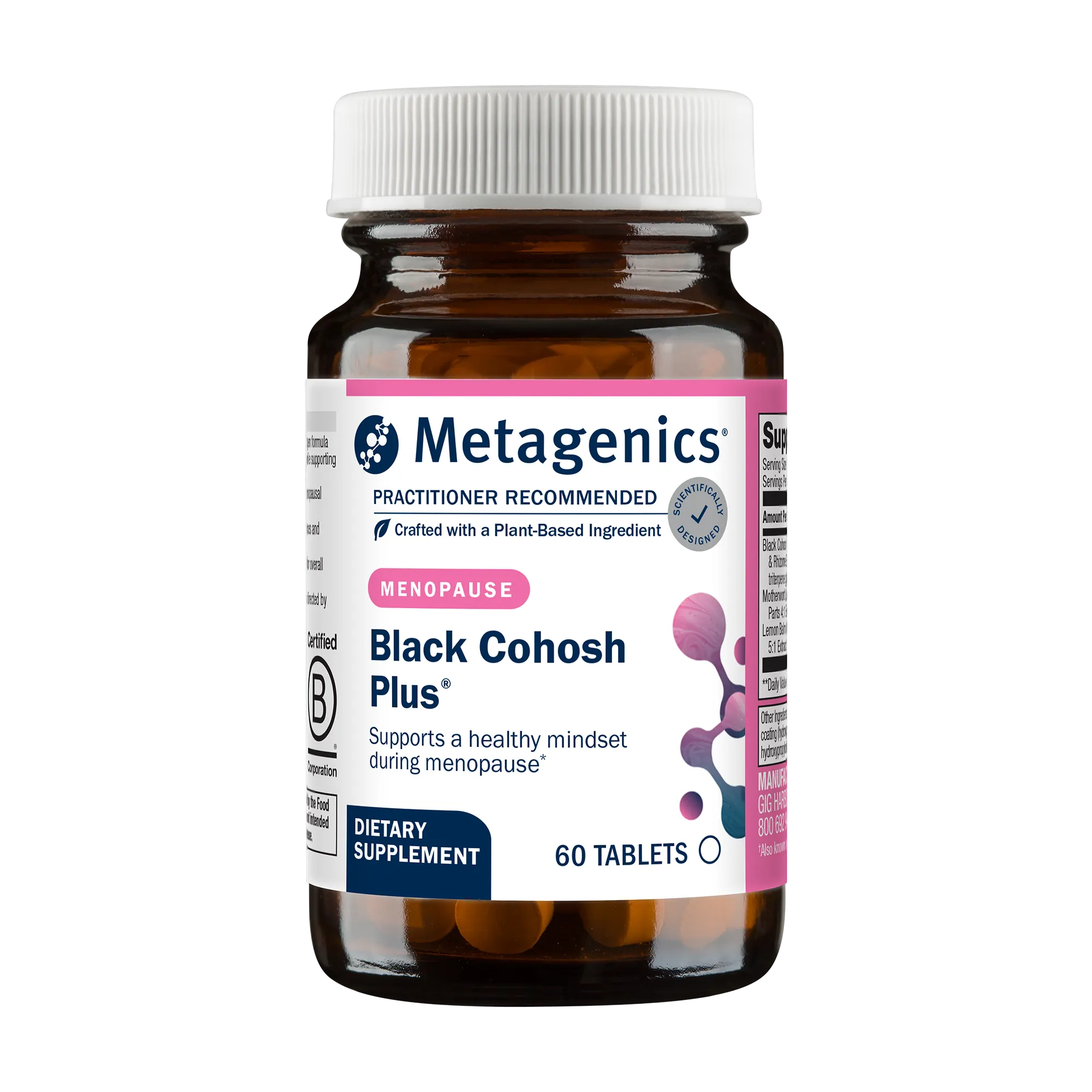 Black Cohosh Plus 60 Tablets by Metagenics
