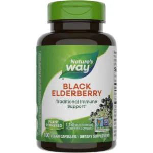Black Elderberry 100 caps by Nature's Way