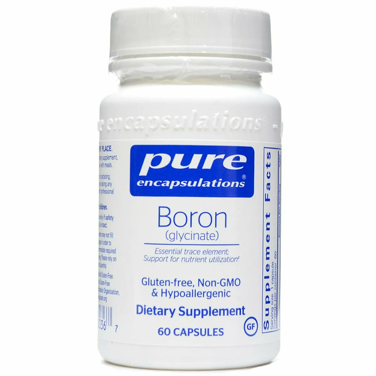 Boron 2 mg 60 vcaps by Pure Encapsulations