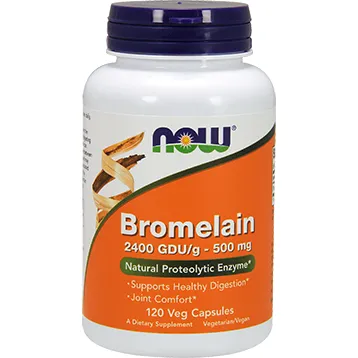 Bromelain 2400 GDU/g 500 mg by NOW