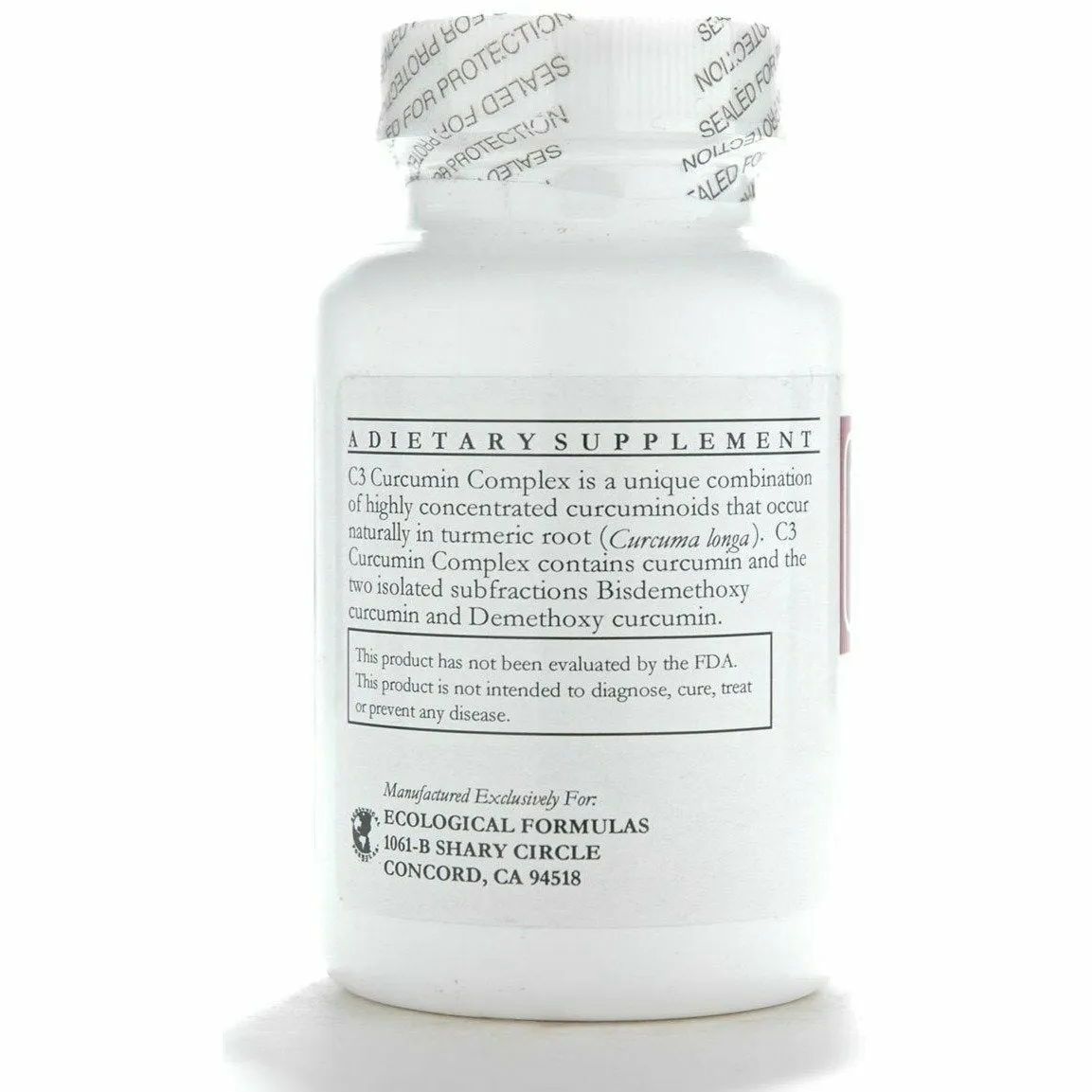 C3 Curcumin Complex 60 caps by Ecological Formulas