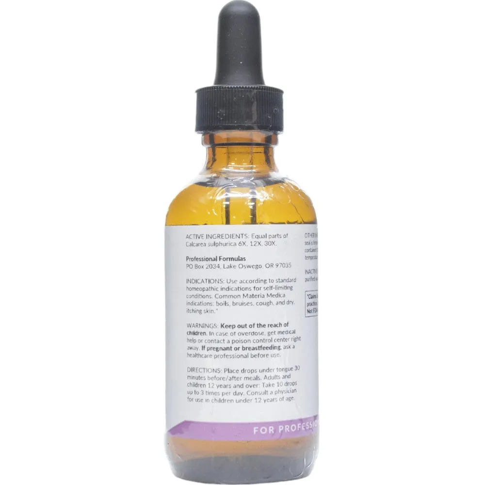 Calcarea Sulphurica 2 oz by Professional Formulas