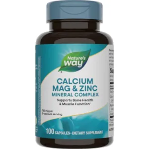 Calcium Magnesium & Zinc 100 caps by Nature's Way