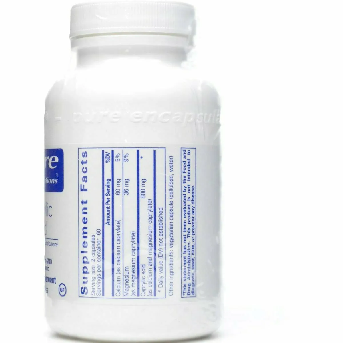 Caprylic Acid by Pure Encapsulations