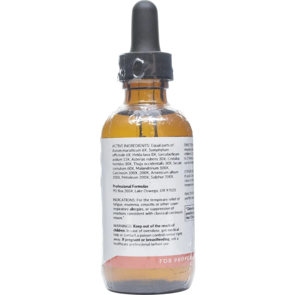 Carcinosin Miasm Drops 2 oz by Professional Formulas