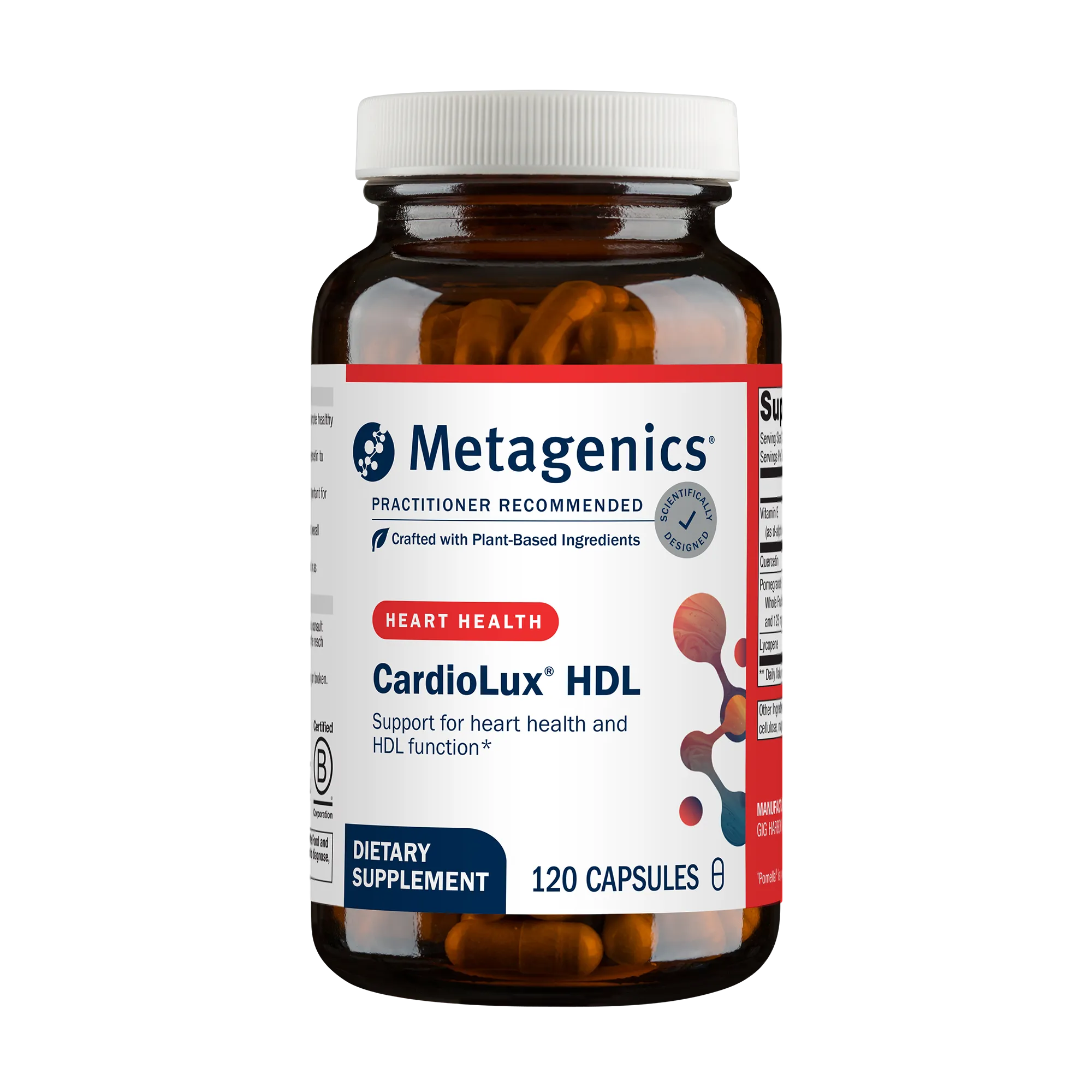 CardioLux HDL 120 Capsules by Metagenics