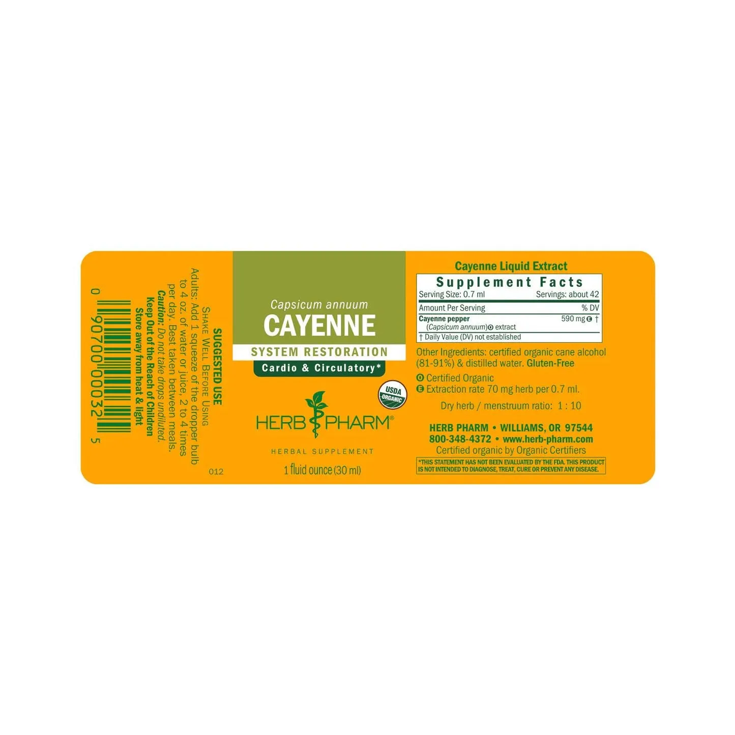 Cayenne by Herb Pharm