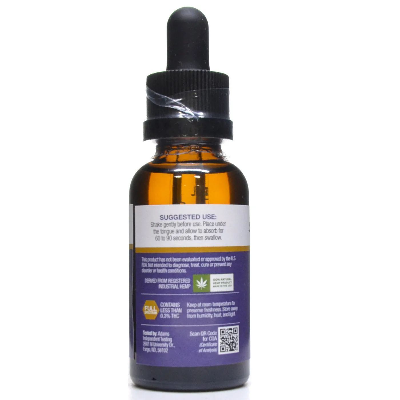 CBD Tincture 3000 mg Full Spectrum Cinnamon by Kuribl