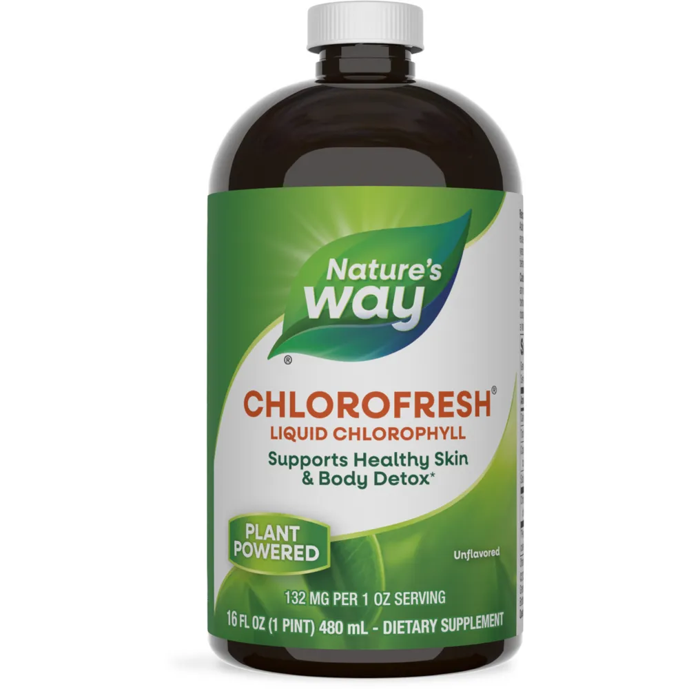 Chlorofresh Liquid Chlorophyll Unflavored 16 oz by Nature's Way