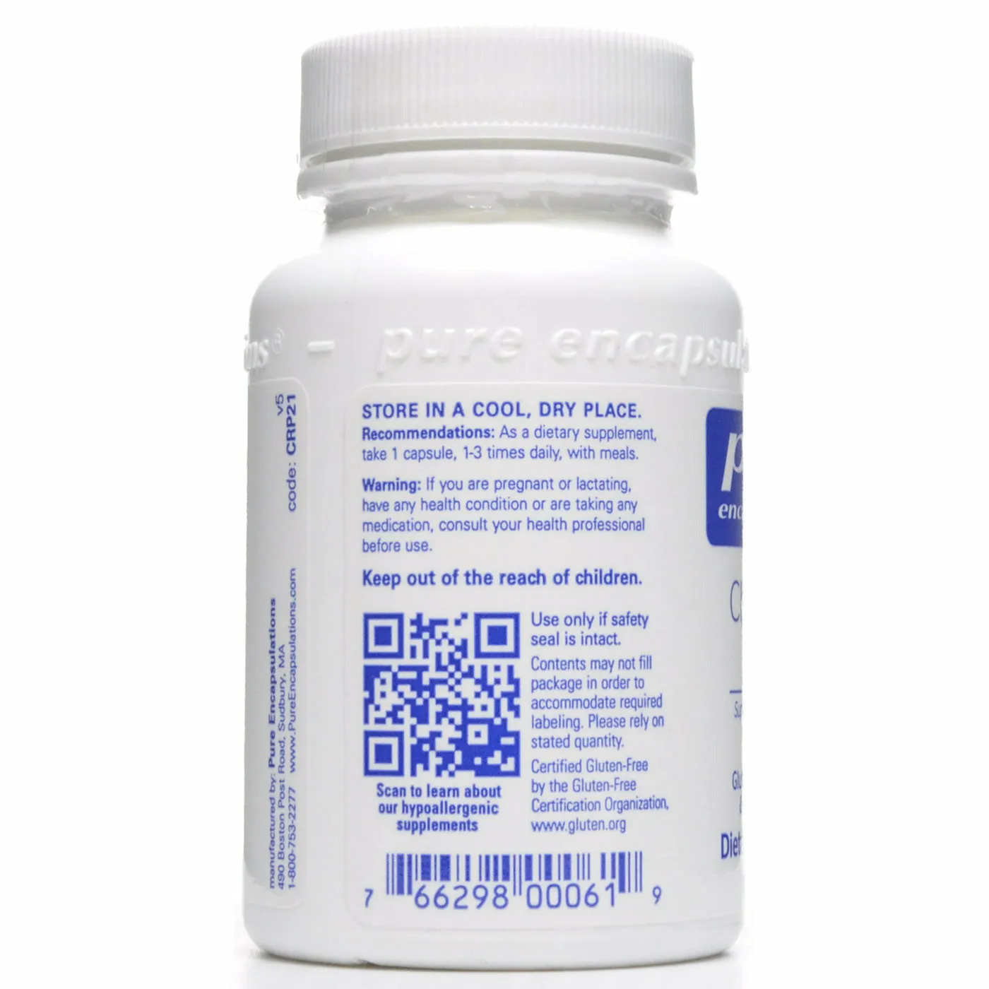 Chromium (picolinate) 200 mcg by Pure Encapsulations