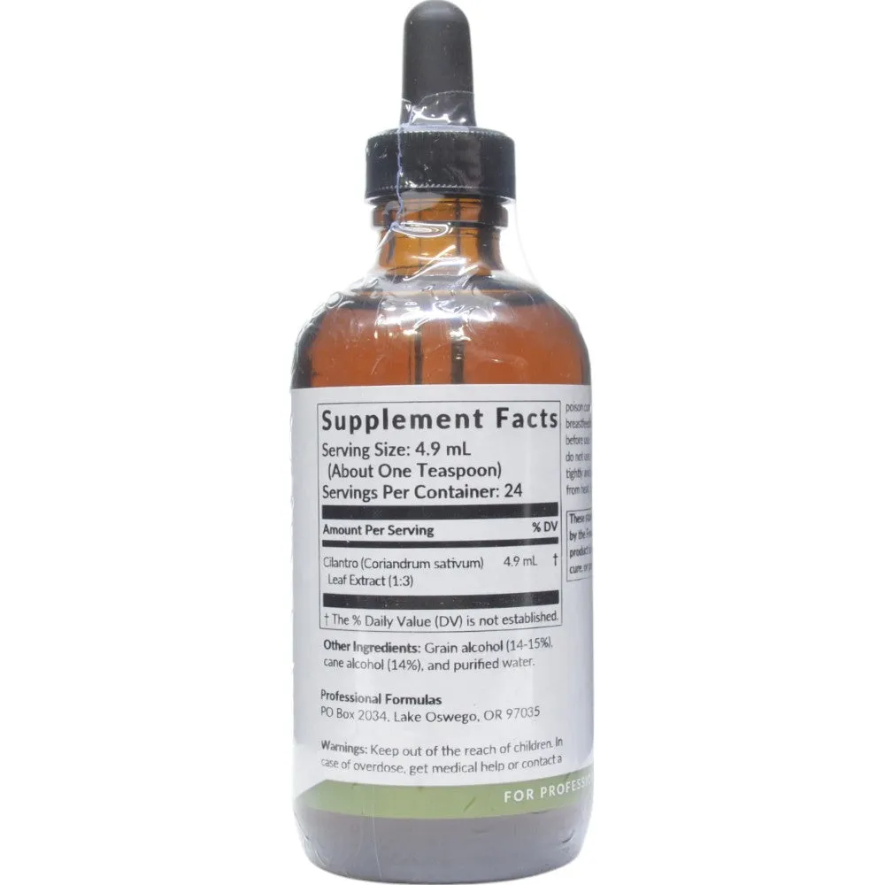 Cilantro (1:3) 4 oz by Professional Formulas