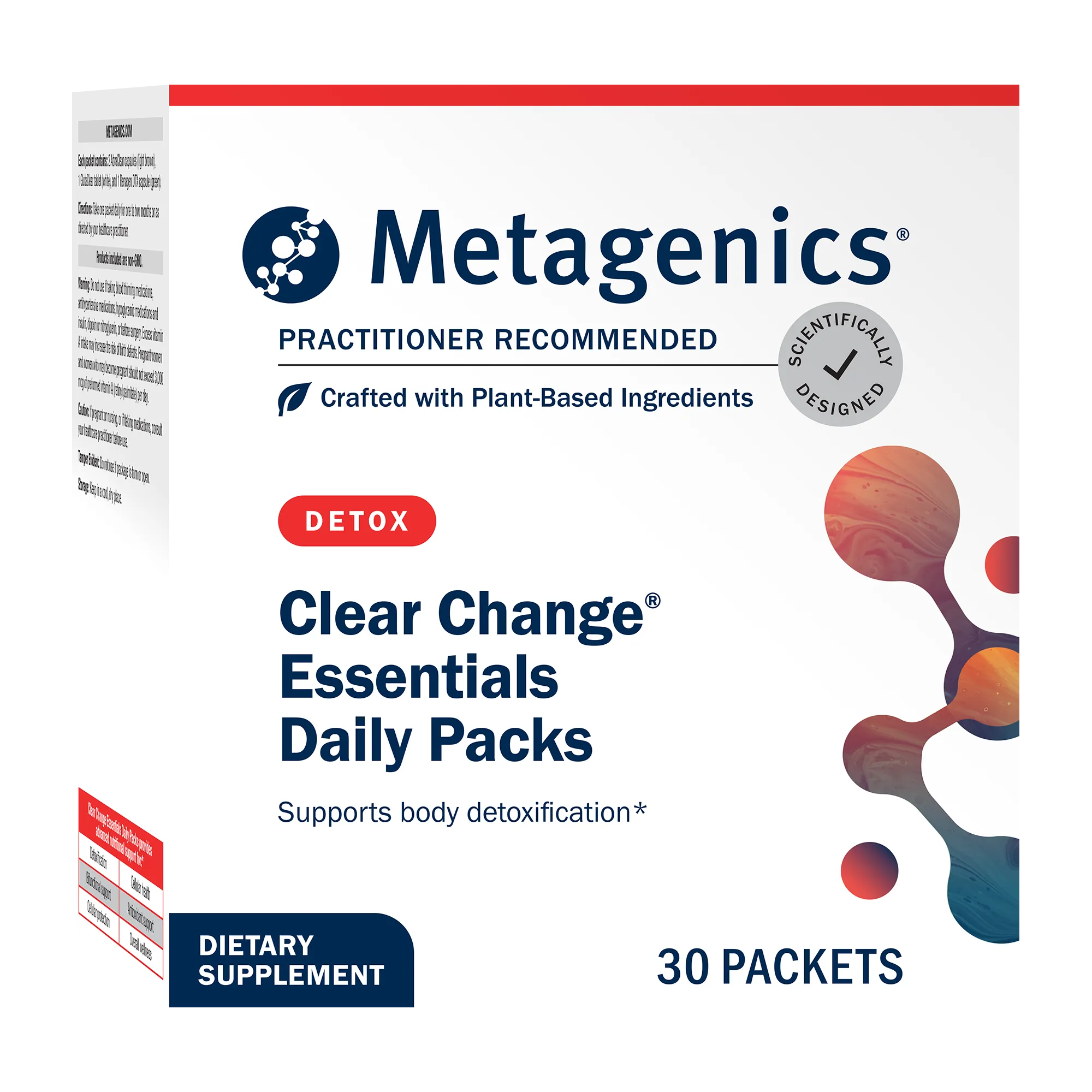 Clear Change Essentials Daily Packs 30 Packets by Metagenics