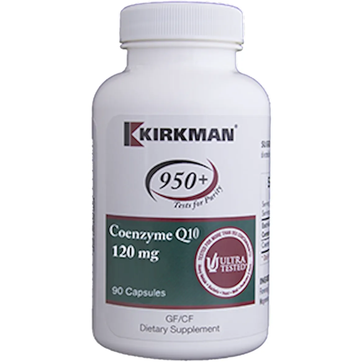 Coenzyme Q10 120mg 90 caps by Kirkman Labs