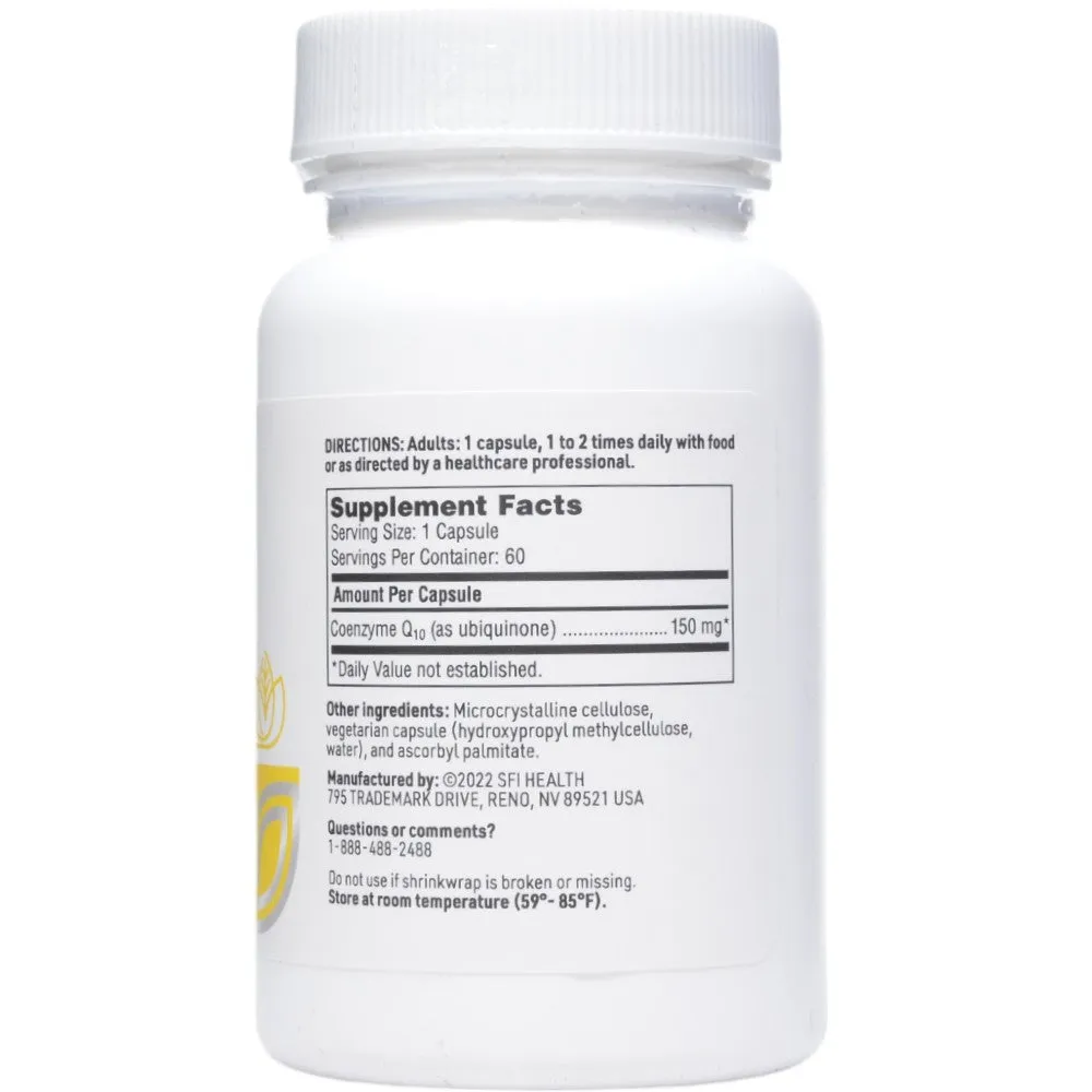 Coenzyme Q10 150 mg 60 vcaps by Klaire Labs/SFI Health