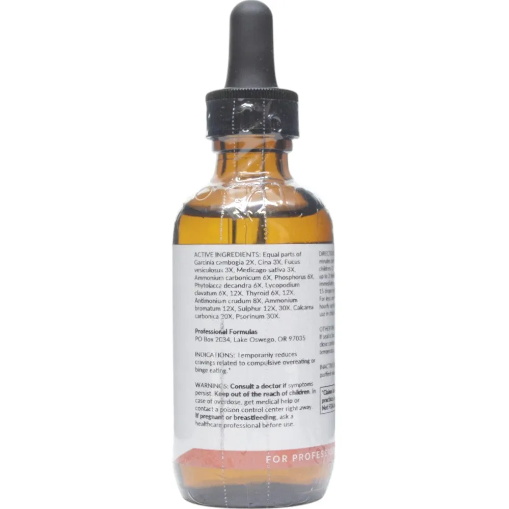 Compulsive Eating Drops 2 oz by Professional Formulas
