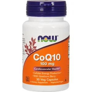 CoQ10 100 mg 30 vcaps by NOW